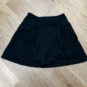 Madewell MWL Black Flex-Side Slit Skirt, Size Medium NWT